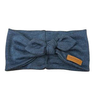 Merino head wrap, dark grey